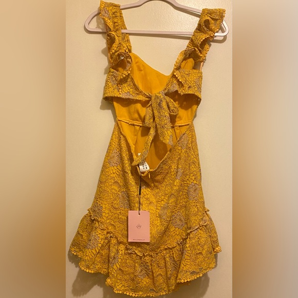 HELLO MOLLY FOREVER LOVE DRESS YELLOW US 6 NWT - Picture 11 of 11